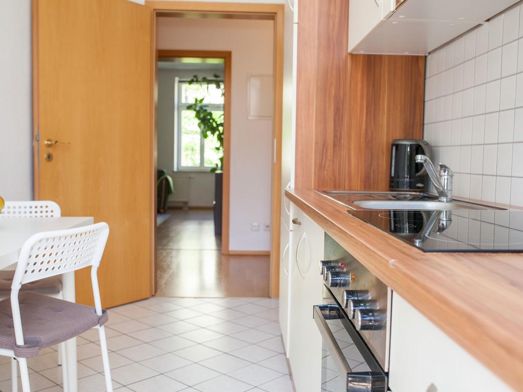 Ferienwohnung Leipzig Nord-Ost Exterior foto